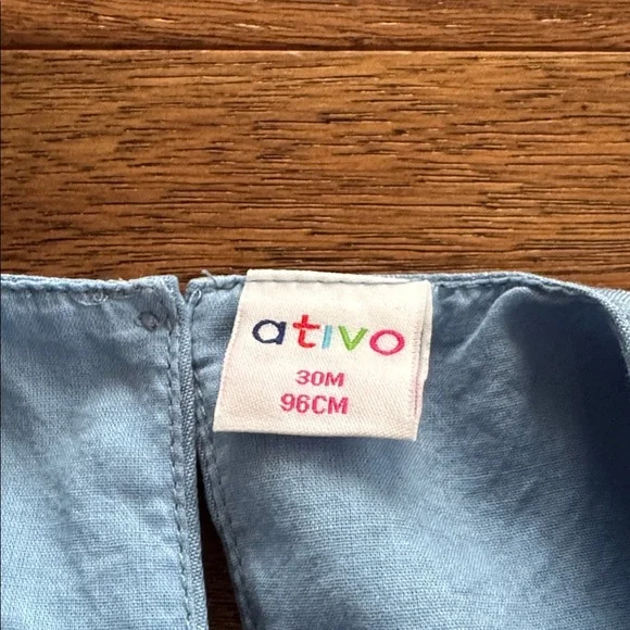 Ativo Light Blue Baby Dress - Picture 3 of 3